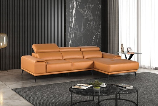 Vadso Tangerine Seccional - Chaise Derecha 