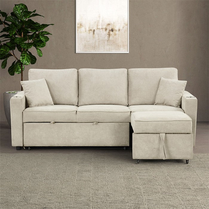 Kendal Beige Sleeper Sofa FM6965BG-SF-PK