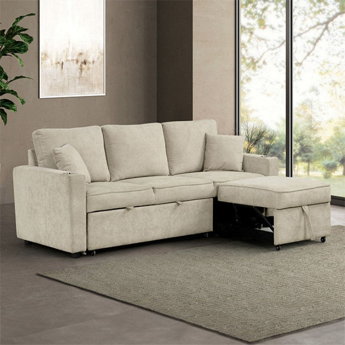 Kendal Beige Sleeper Sofa FM6965BG-SF-PK