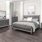 Titania FM7240GY Grey Glam Bedroom Collection