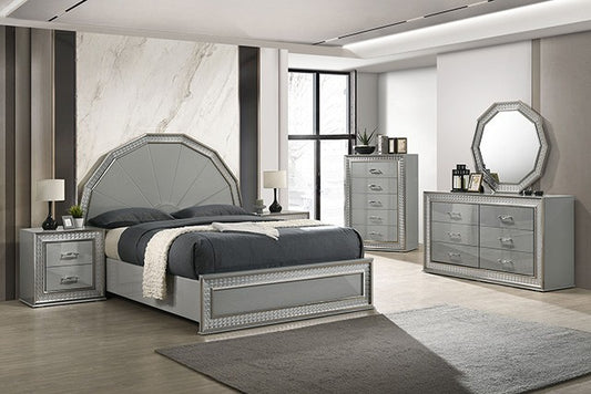 Cassiopia Collection 4 Pc Bedroom Set by FOA