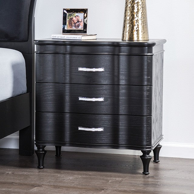 Melodi Park Nightstand FM7416BK-N