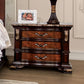 Aquilina 4 Pc Dark Cherry Bedroom Collection