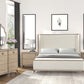 Candra 4 Pc Natural Oak Bedroom Collection