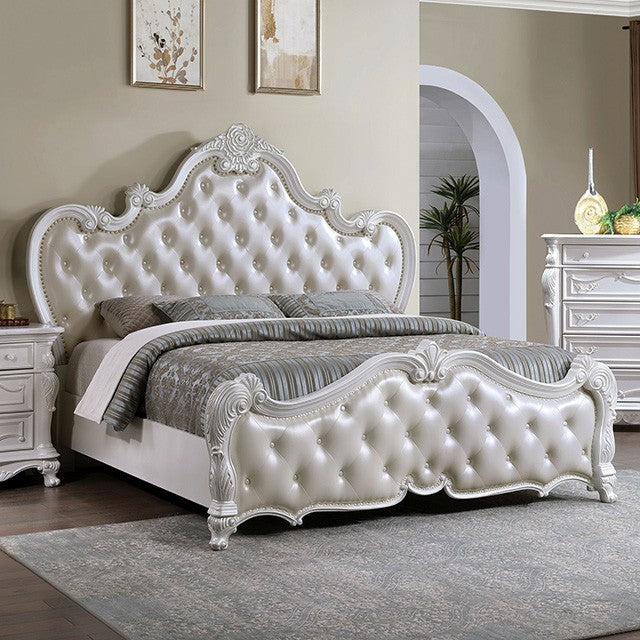 Ventresca Cama King Oriental Blanca FM7635WH-EK