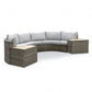 Barbuda 6 Pc Outdoor Sectional w/End Tables