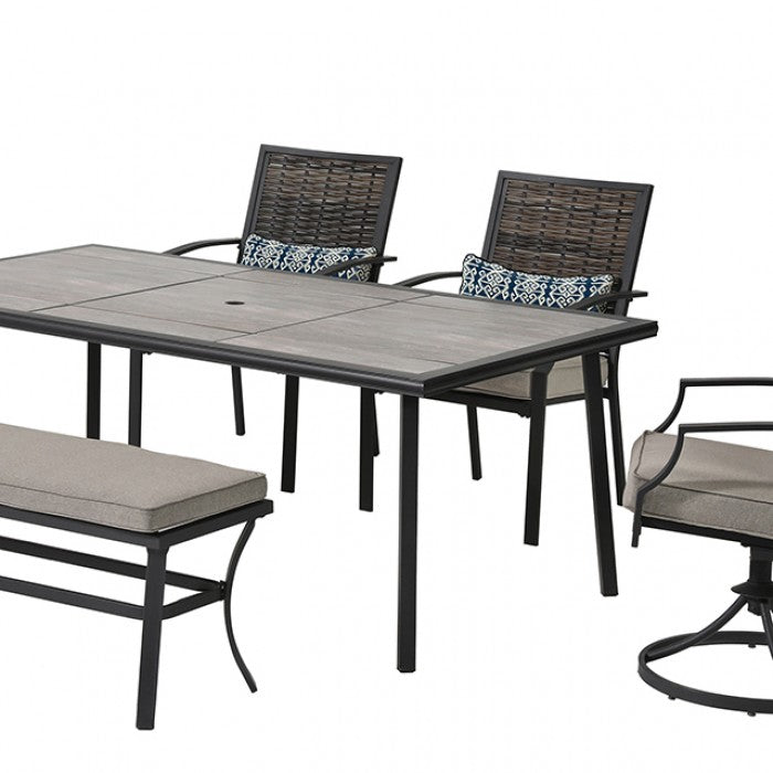 Sintra 6 Pc Patio Dining Collection by FOA