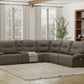 Spartacus 6 Pc Motion Sectional - Haze