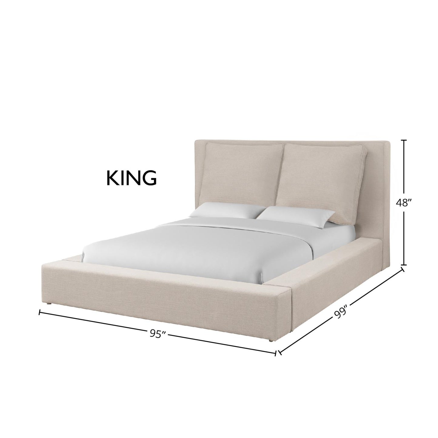 Heavenly Bed w/Comfort Pillows - Eastern King