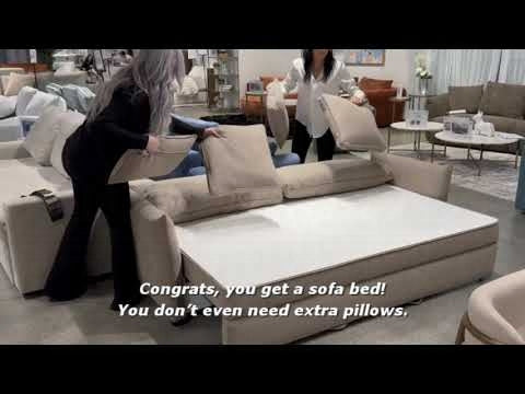 Irina Sofa w/Sleeper by Acme - 2 Colors