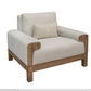 Sedona 3 Pc Upholstery Collection - Exposed Wood