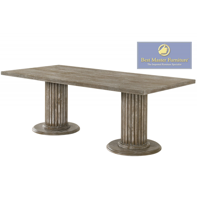 Jessica Vintage Grey 7 Pc Dining Collection