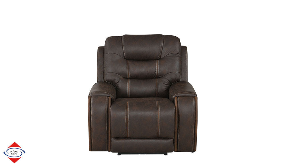 Kian 152 Brown Power Recliner 152-80-10P2