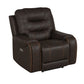 Kian 152 Brown Power Recliner 152-80-10P2