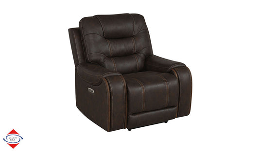 Kian 152 Brown Power Recliner 152-80-10P2