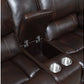 Kian USA 44 Chocolate Motion Sectional