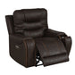 Kian 152 Brown Power Recliner 152-80-10P2