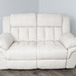 Kian 244 White Sofa & Loveseat