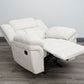 Kian White Gliding Recliner 244-00-10G