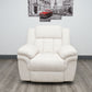 Sillón reclinable deslizante blanco Kian 244-00-10G