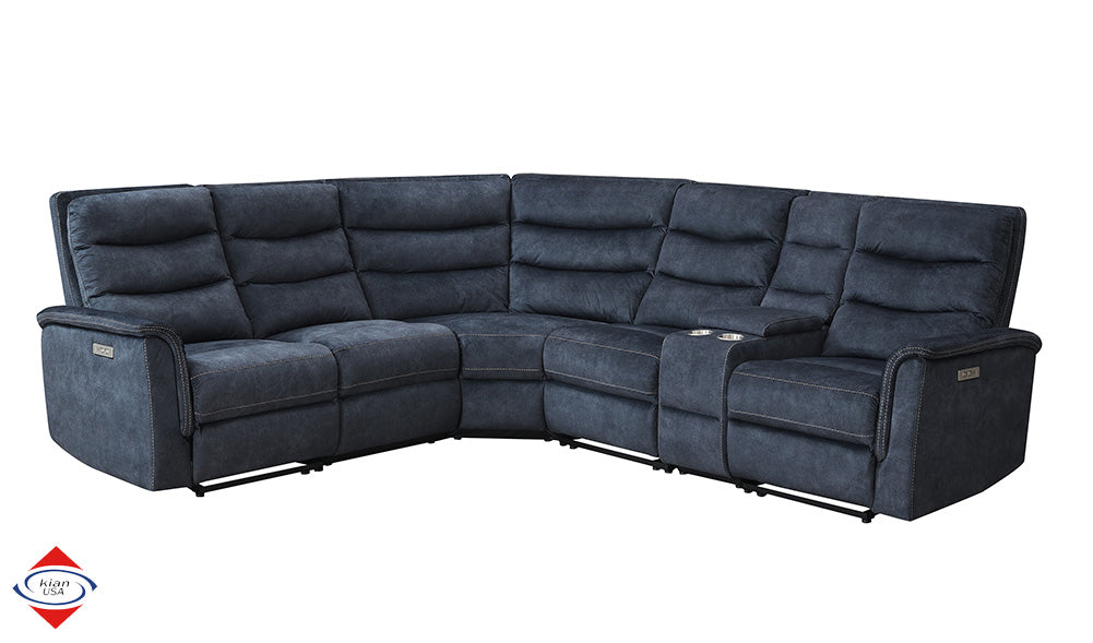 Kian 183-53 Blue Motion Sectional