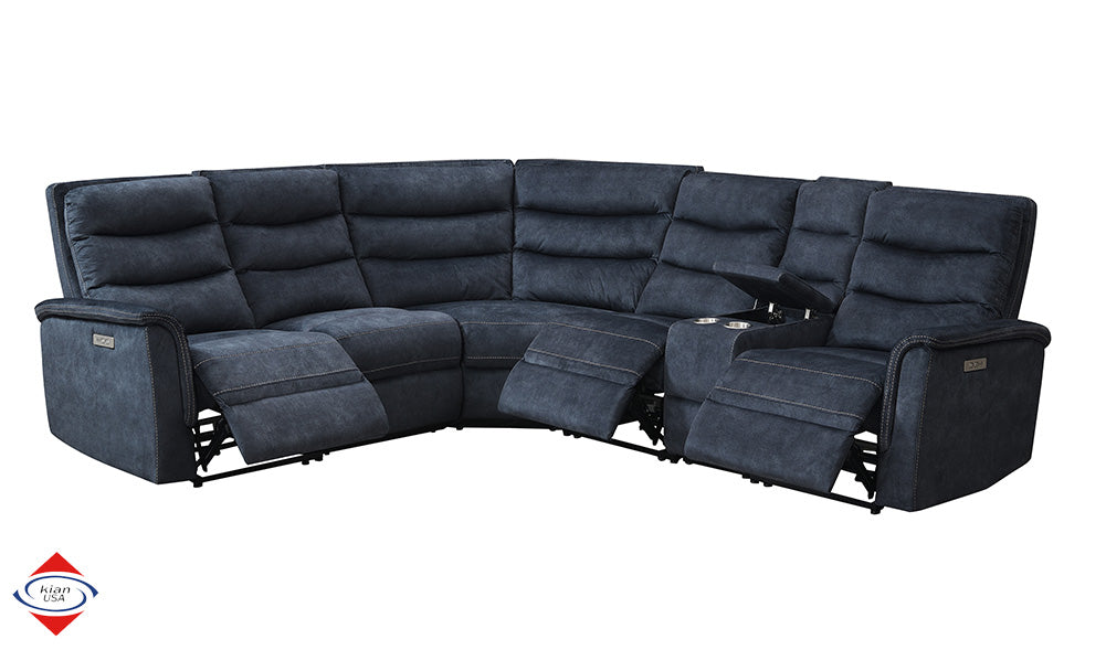 Kian 183-53 Blue Motion Sectional