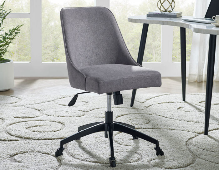 Kinsley Marble Top Desk & Swivel Chair KS200