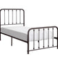 Cama de metal Larkspur - Bronce antiguo macizo