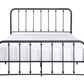 Larkspur Queen Metal Bed - Antique Bronze