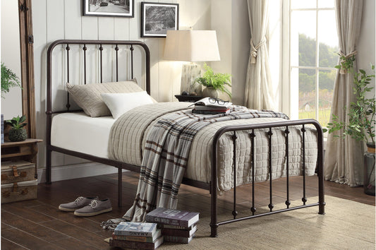 Cama completa de metal Larkspur