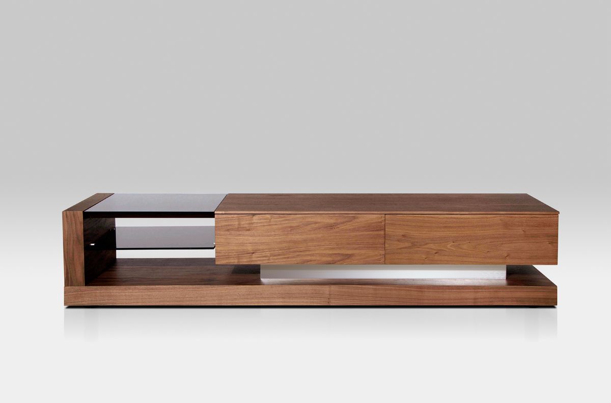 Modrest Mali Modern Walnut TV Stand