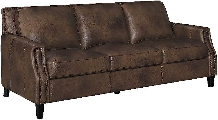 Leaton Top Grain Leather Sofa Collection - Coaster Furniture