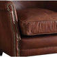 Leeds Accent Chair - Top Grain Leather