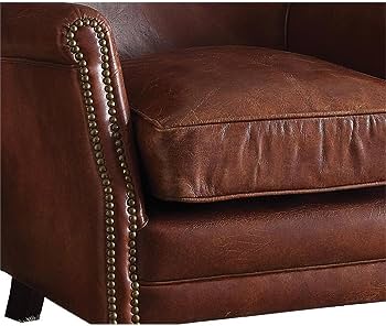 Leeds Accent Chair - Top Grain Leather