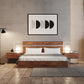 Lorenzo Italian Modern Light Oak Bedroom Set by VIG