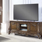 Latisha LV01355 Antique Oak Entertainment Center