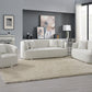 Odette Beige Chenille Sofa Collection Acme