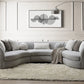 Ivria LV02541 Sectional Sofa Boucle