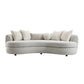 Iniko Beige Boucle Sofa by Acme Furniture