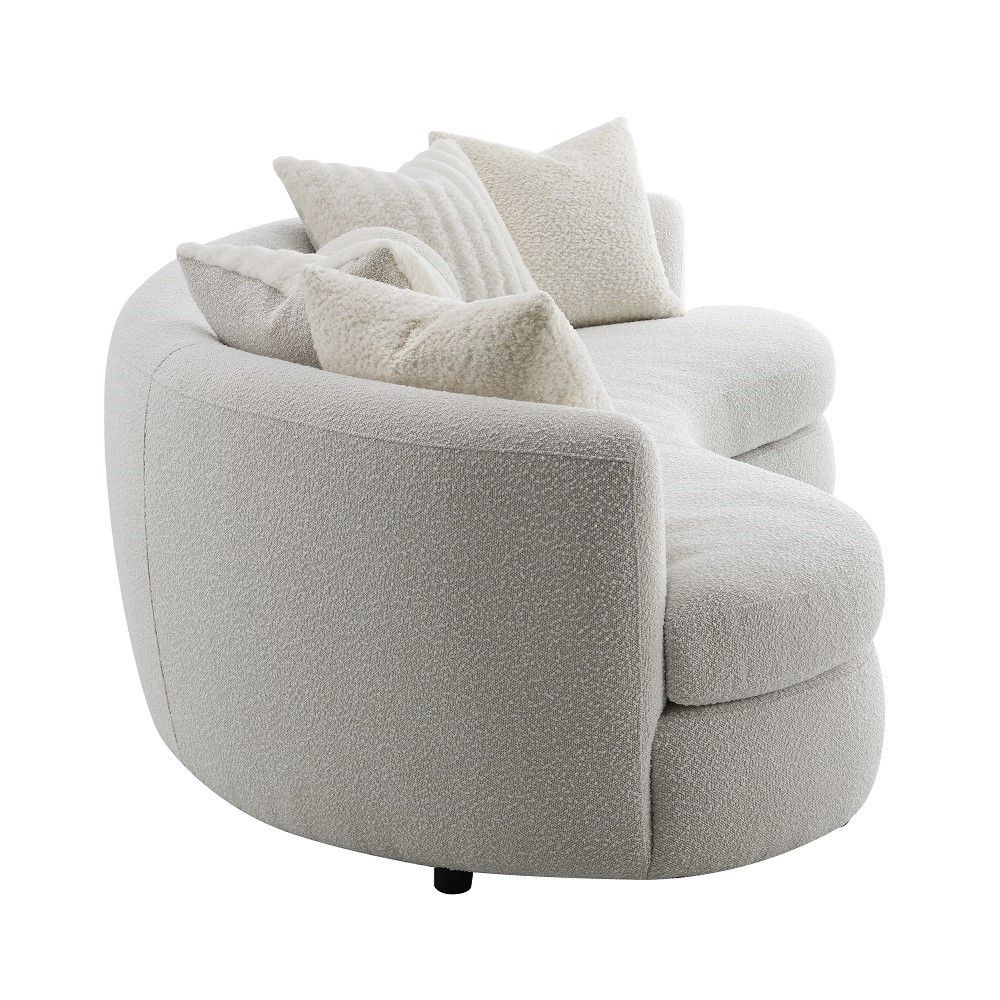 Sofá Boucle Iniko en beige de Acme Furniture