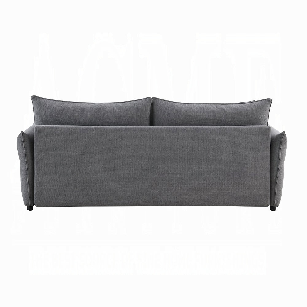 Irina Sofa Sleeper Gray Fabric LV03100