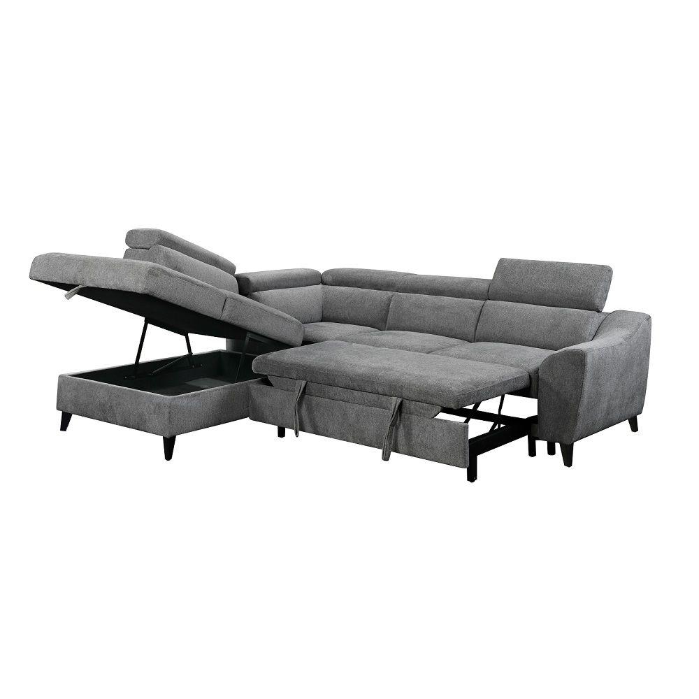 Wrenley Sectional Sofa w/Sleeper & Storage