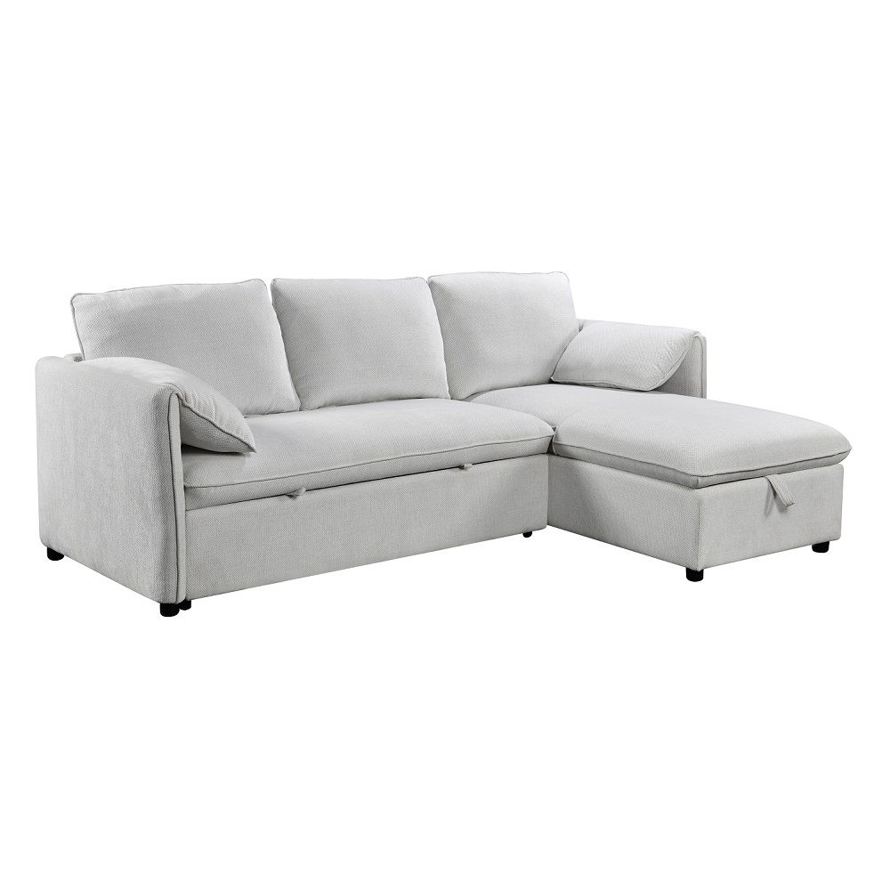 Yaroslav Sectional Sofa w/Sleeper & Storage