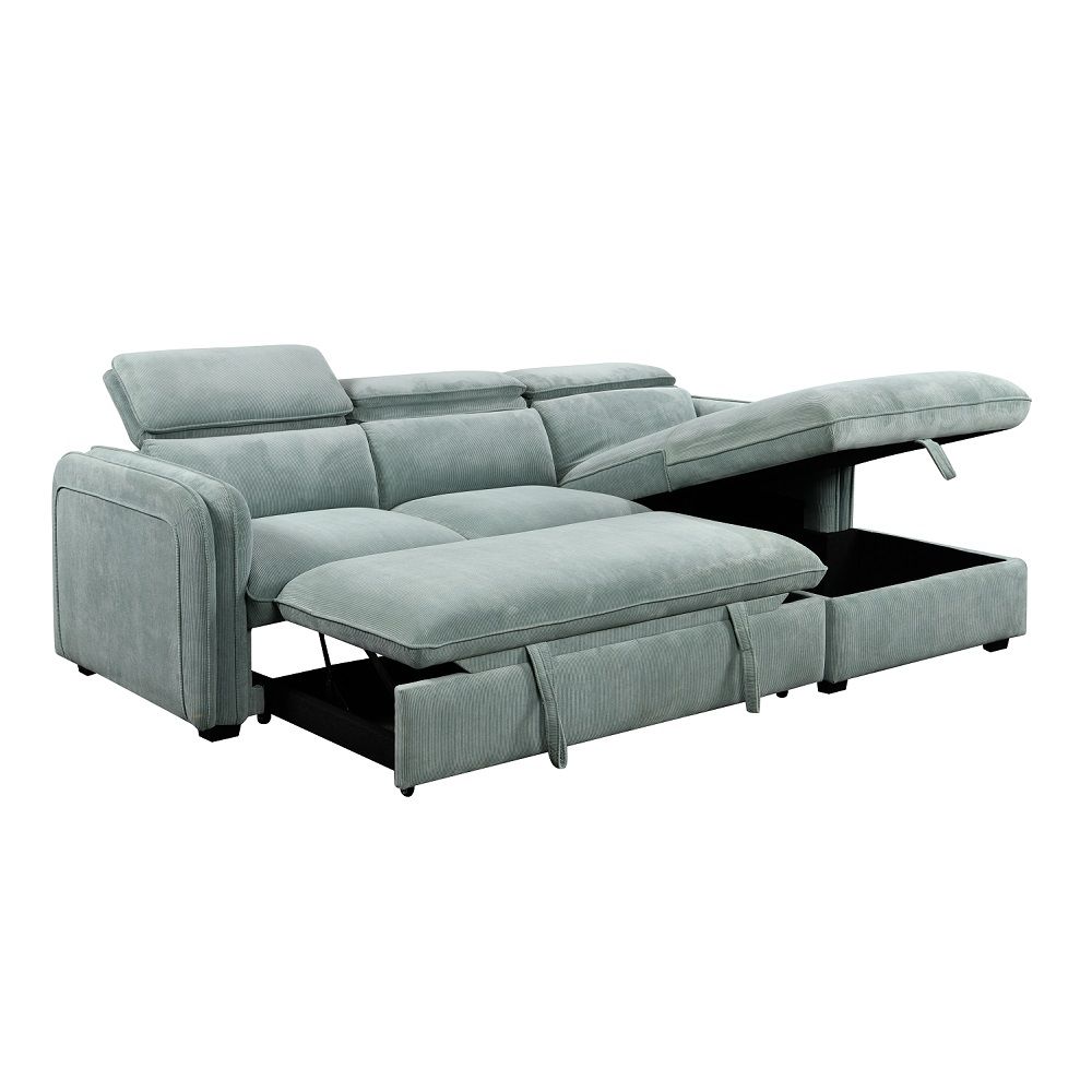 Zavala Sectional Sofa w/Sleeper & Storage