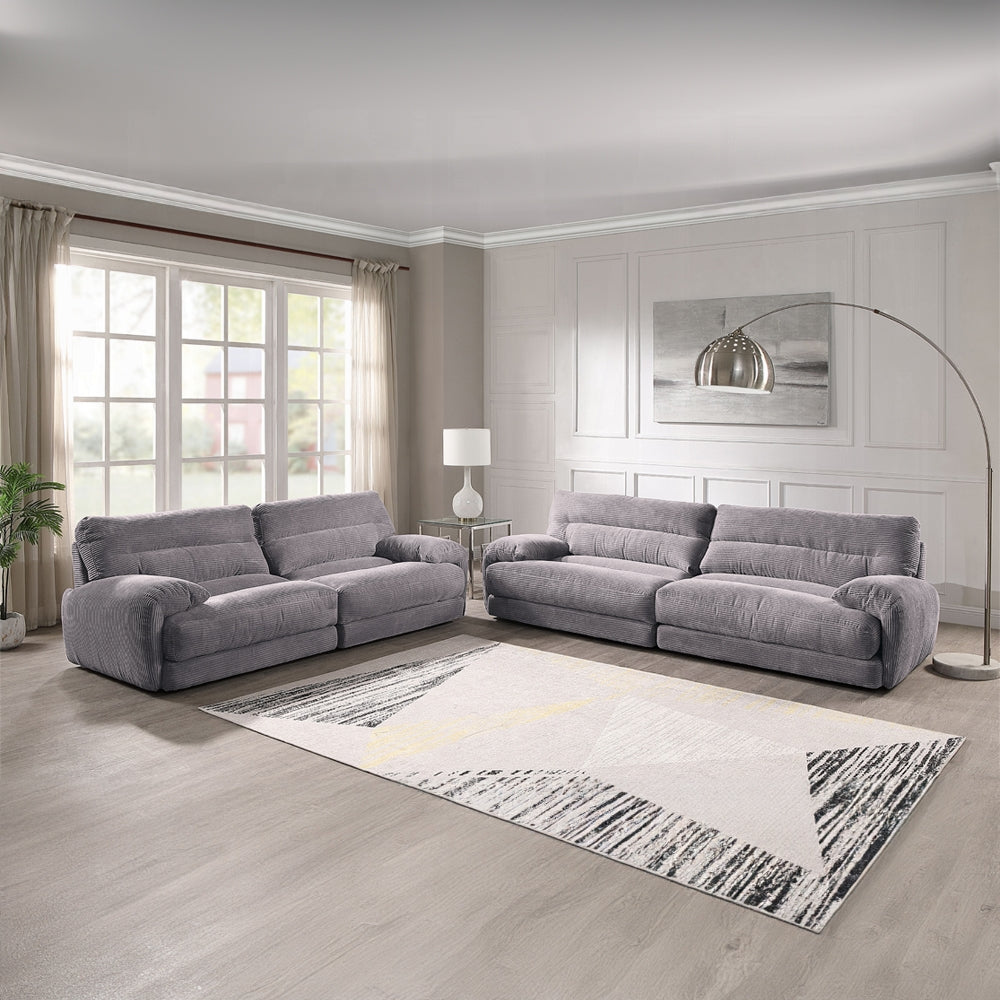 Cadenza 2 Pc Corduroy Sofa Collection