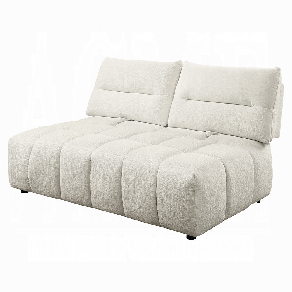 Loanna Beige Linen Modular Sectional by Acme