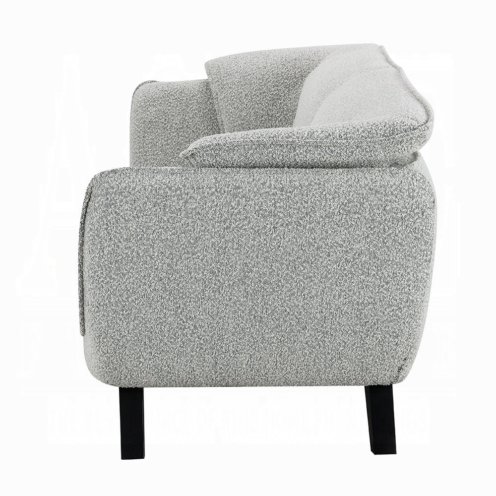 Nayeli Light Grey Boucle Sofa Collection LV04200