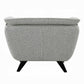 Nayeli Light Gray Boucle Chair LV04202