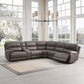 Kantu LV04270 Brown Motion Sectional