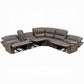 Kantu LV04270 Brown Motion Sectional